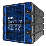 Photo of the Atos quantum computer