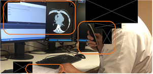 Figure 1: Use of VR Dictation by a Radiologist
