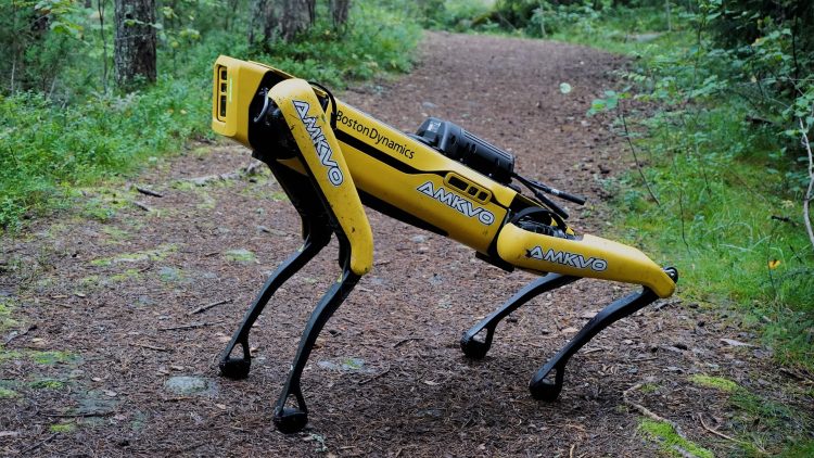 le robot quadrupède Spot de Boston Dynamics