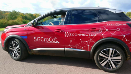 A 5GCroco - Stellantis test car