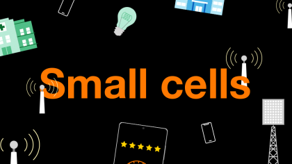 Illustration du mot de l'innovation Small cells