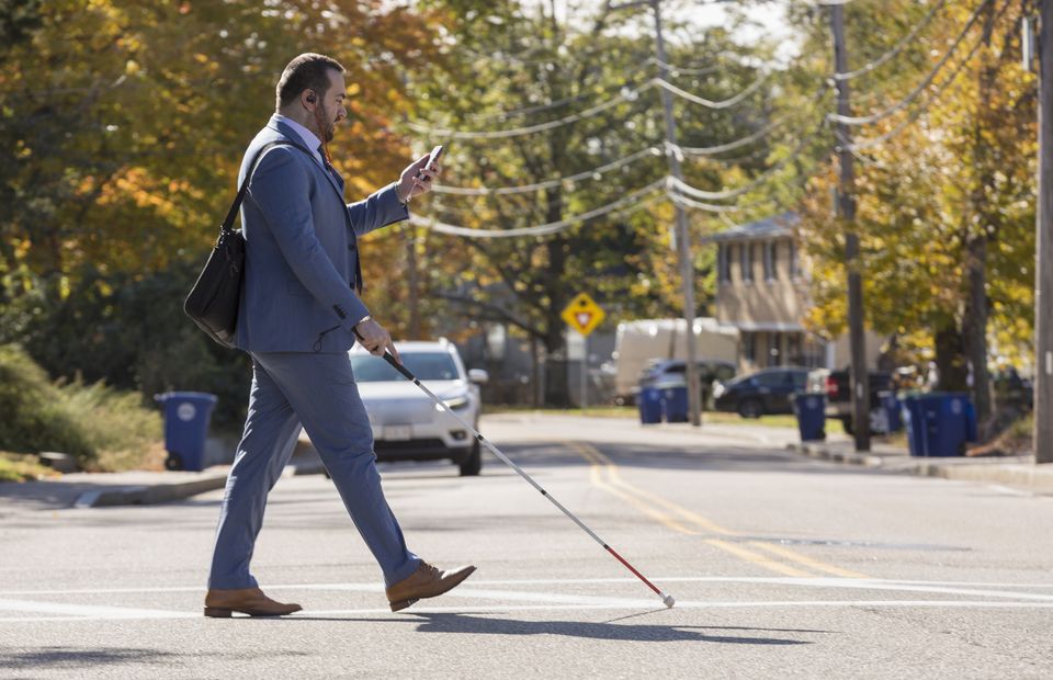 Augmented Reality Guidance for the Blind with 3D Sound