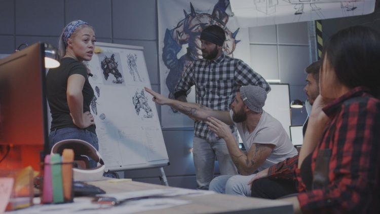 GettyImages - video game art concept