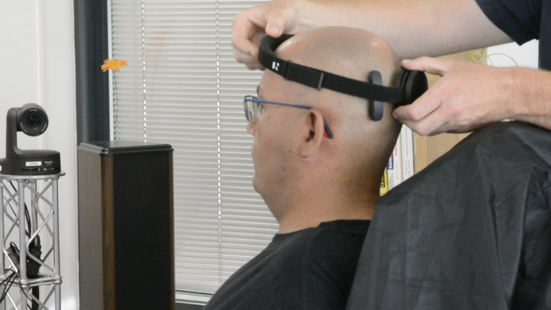 casque d'interface cerveau ordinateur - brain computer interface