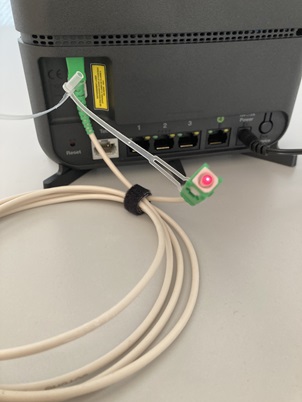 Orange - crayon optique / optical pencil