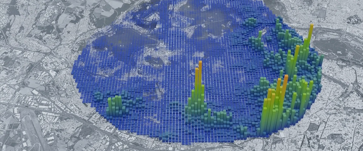 Population Density - Grand Paris - Orange Flux Vision transforms this raw data in value added statistics - Orange Business